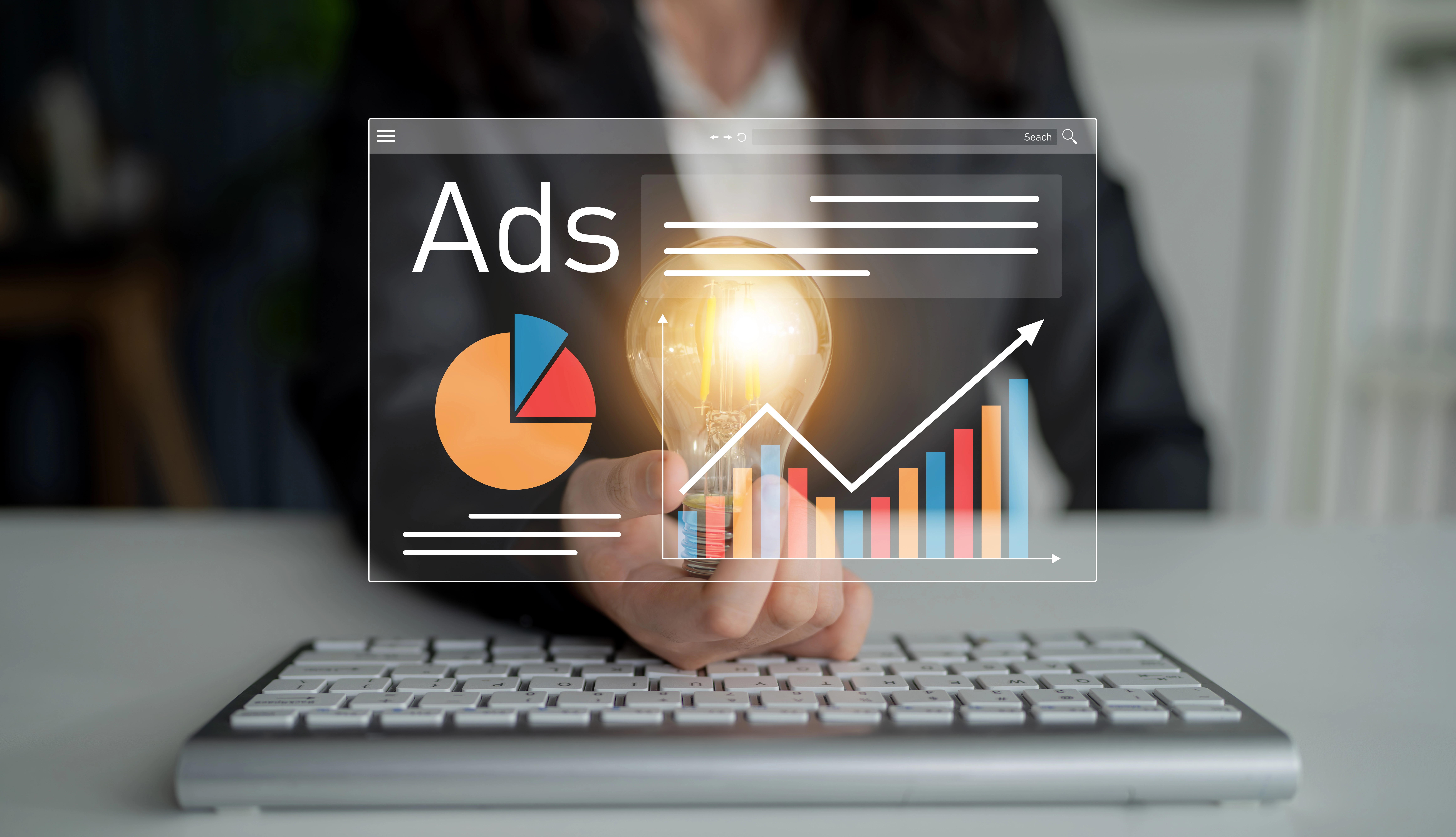 PPC advertising example